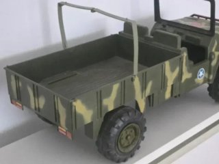 Camión Militar Moltó Vintage 64cm Made in Spain