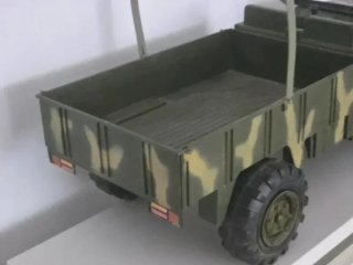 Camión Militar Moltó Vintage 64cm Made in Spain