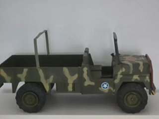 Camión Militar Moltó Vintage 64cm Made in Spain