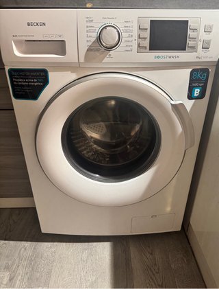 Lavadora Becken Boostwash 8kg 1400rpm