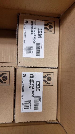 20 Nastri di Backup LTO4 IBM 800GB