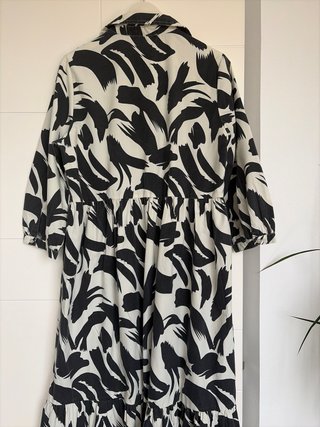 Vestido midi estampado