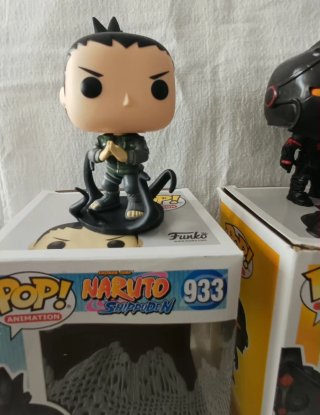 Funko Pop! Naruto Shikamaru 933 & Fortnite Black K
