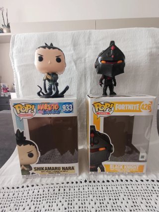 Funko Pop! Naruto Shikamaru 933 & Fortnite Black K