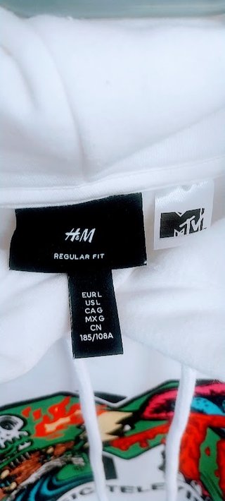 Felpa H&M x MTV con stampa grafica