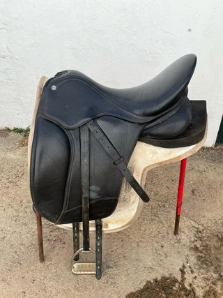 Montura inglesa negra