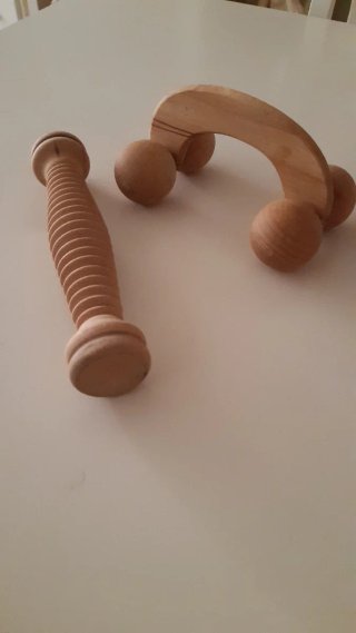Set de Masaje Madera