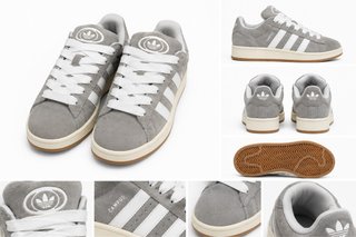 Adidas Campus 00s Gris/Blanco