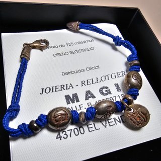 Pulsera pepitas MAGI Plata 925 El Vendrell