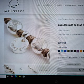 Pulsera pepitas MAGI Plata 925 El Vendrell