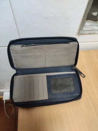 Bolso y cartera negro a juego