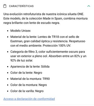 Gafas de sol Hawkers negras