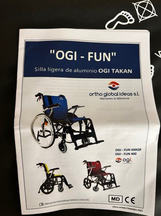 Silla de aluminio OGI TAKAN ligera