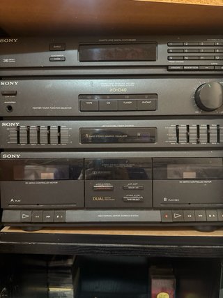 Equipo de musica Sony