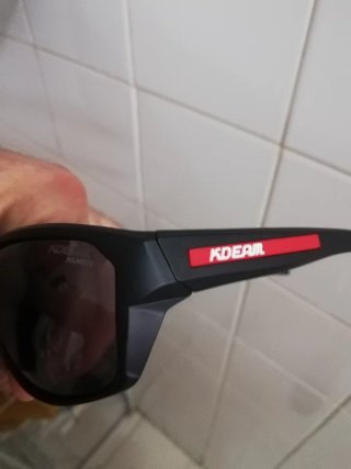 Gafas de Sol KDEAM Hombre Negro Gris