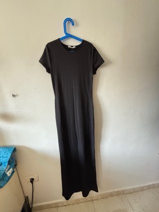 Vestido Bershka Negro Ajustado Talla S