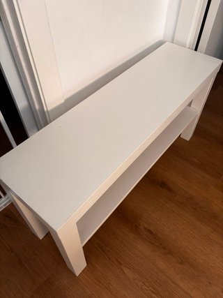 Mesita auxiliar blanca Ikea