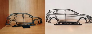 Confezione x2 Modellini - Leon MK4 - i30n - 20cm