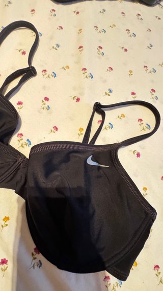 Sujetador bikini Nike negro