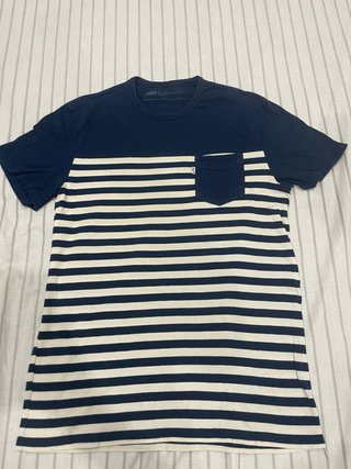 Camiseta Levi's Rayas Azul y Blanca