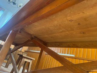 Mesa comedor/bodega madera maciza