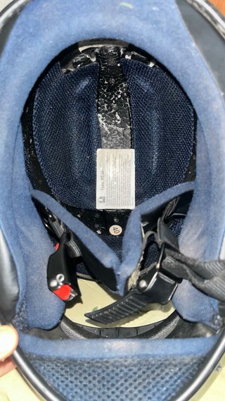 Casco de moto AGV negro