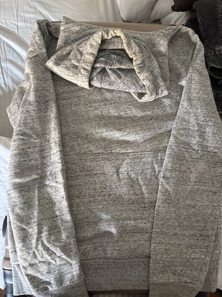 Sudadera H&M Gris Talla M