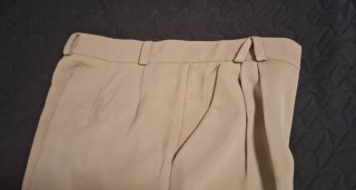 Pantalón de vestir beige mujer