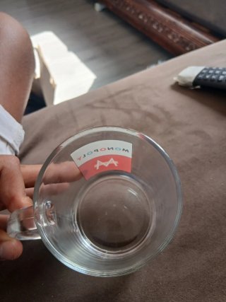Taza Cristal Monopoly Hasbro 2020