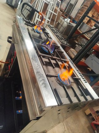 COCINA TRES FUEGOS MÁS HORNO MIRA MI PERFIL