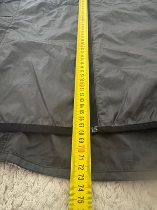 Puma Chaqueta cortavientos gris USP ligera Y2K M