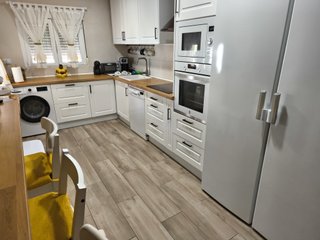 Muebles de cocina blancos como nuevos