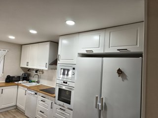 Muebles de cocina blancos como nuevos