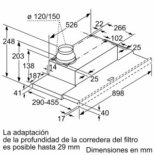 Campana extractora Balay