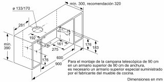 Campana extractora Balay