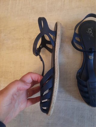 Sandalias Igor Cangrejeras Mujer Azul