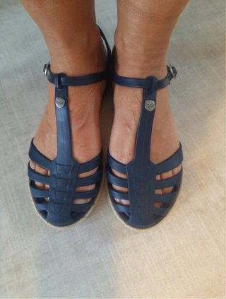 Sandalias Igor Cangrejeras Mujer Azul