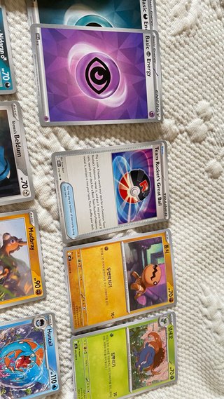 Lote Mini Tin Pokémon (2024) Smoliv + Cartas orig.