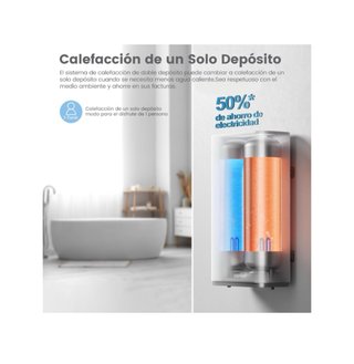 Calentador Comfee 74L Blanco