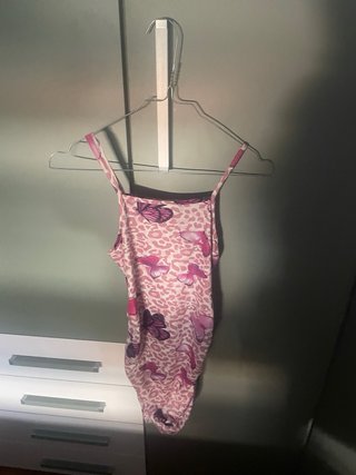 Vestito estivo farfalle e maculato bambina