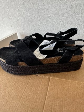 Sandalias Mango Negras