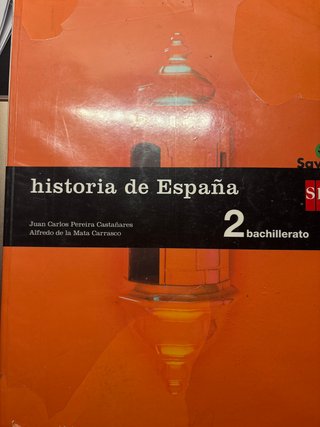 Historia de España : 2o Bachillerato Savia