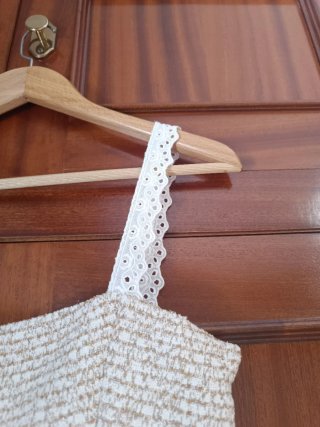 Conjunto Zara Top y Pantalón estructura Talla M
