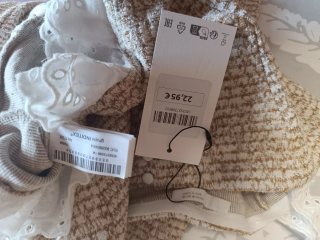 Conjunto Zara Top y Pantalón estructura Talla M