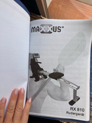 Máquina de remo Maxxus RX810 Rowing machine