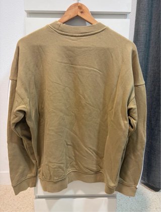 Sudadera Adidas Verde Oliva con Rayas