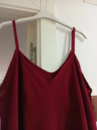 Vestido rojo mujer
