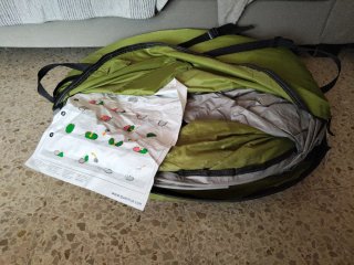 Tienda camping 3 personas