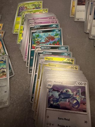 Bulk Cartas Pokémon Varias Colecciones