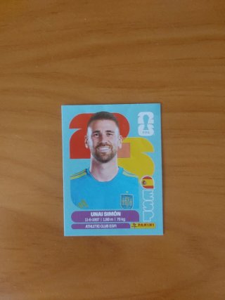 Cromo Mundial 2026 Unai Simón ESP